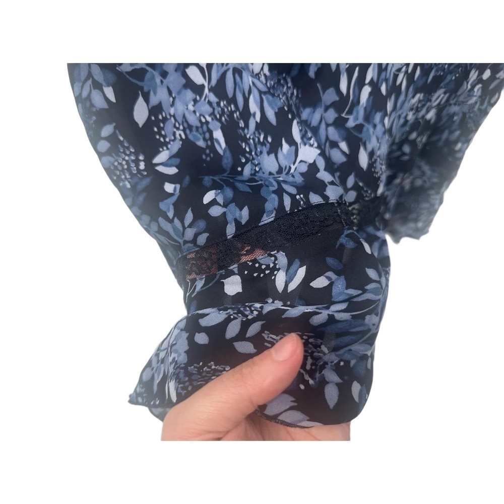 Lane Bryant Y2K Floral Pattern Short Sleeve Scoop Neck A-line Dress Size 14/16 - Picture 3 of 7